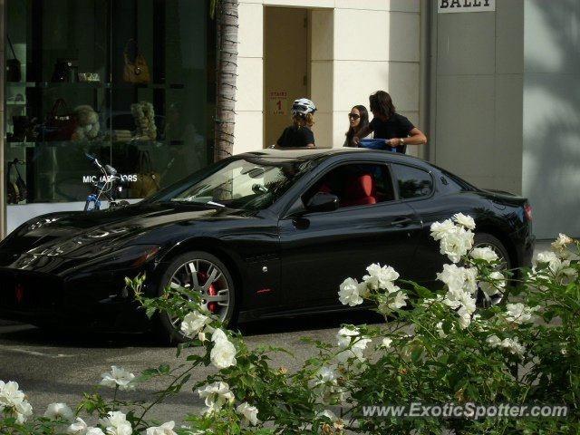 Maserati GranTurismo spotted in Beverly Hills, California