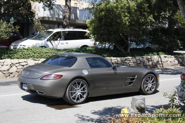 Mercedes SLS AMG spotted in Carmel, California