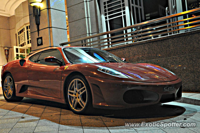 Ferrari F430 spotted in KLCC Twin Tower, Malaysia