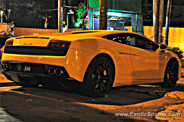 Lamborghini Gallardo spotted in Bukit Bintang KL, Malaysia