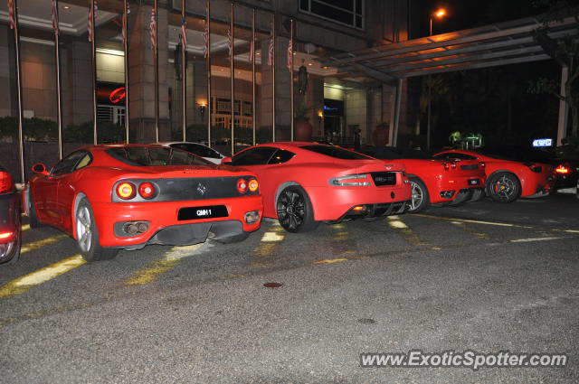 Ferrari 360 Modena spotted in KLCC Twin Tower, Malaysia