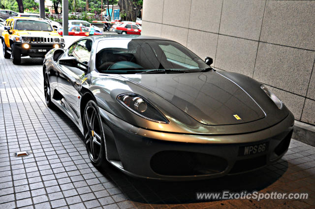 Ferrari F430 spotted in Bukit Bintang KL, Malaysia