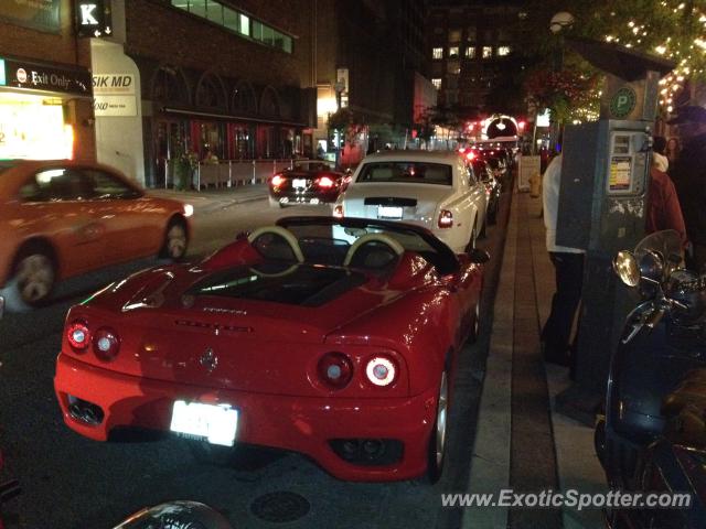 Ferrari 360 Modena spotted in Toronto, Ontario, Canada