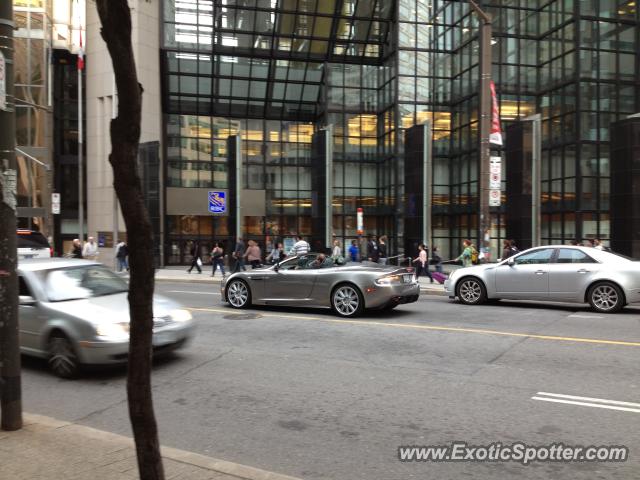 Aston Martin DBS spotted in Toronto, Ontario, Canada