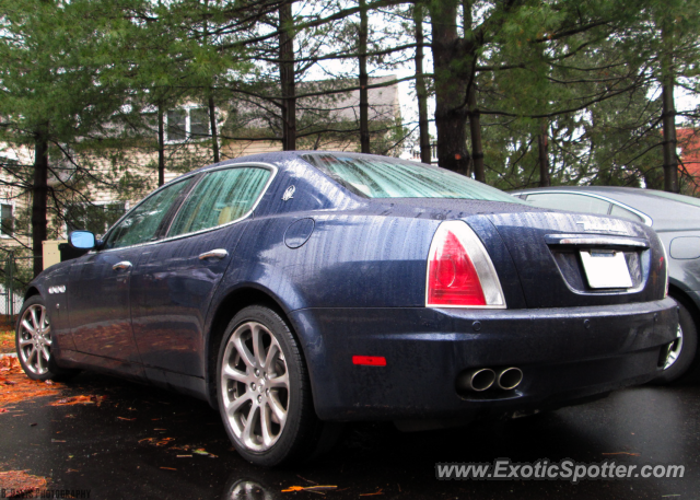 Maserati Quattroporte spotted in Chestnut Hill, Massachusetts