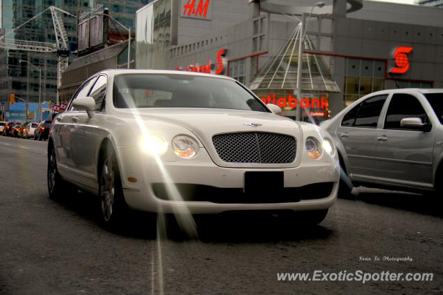 Bentley Continental spotted in Toronto, Canada