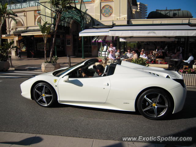 Ferrari 458 Italia spotted in Monaco, Monaco