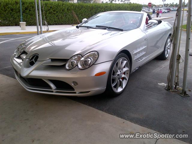 Mercedes SLR spotted in Hallandale Beach, Florida