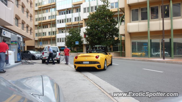 Ferrari California spotted in Monaco, Monaco