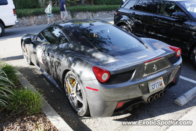 Ferrari 458 Italia spotted in Carmel, California