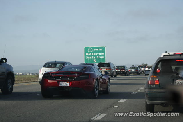 Mclaren MP4-12C spotted in Carmel, California