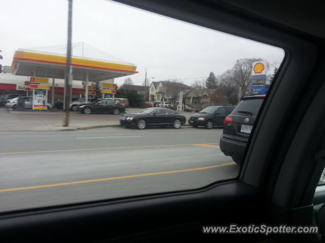 Bentley Continental spotted in Toronto, Canada