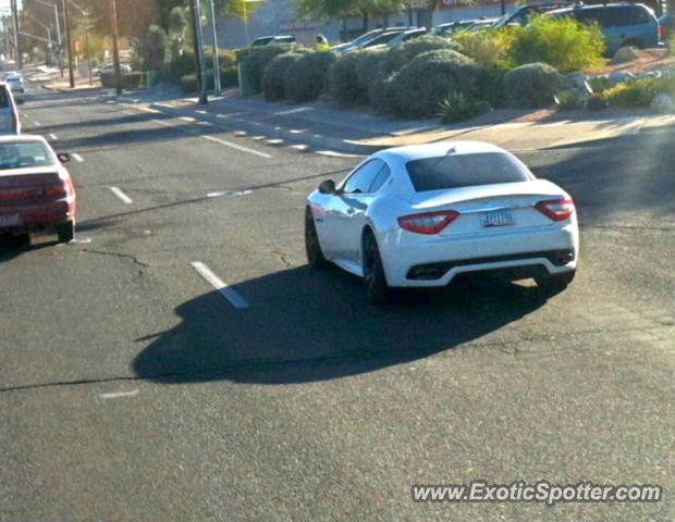 Maserati GranTurismo spotted in Tucson, Arizona