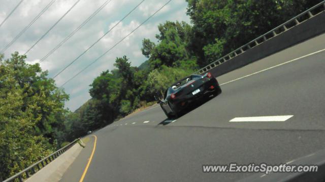 Ferrari 458 Italia spotted in New milford, Connecticut