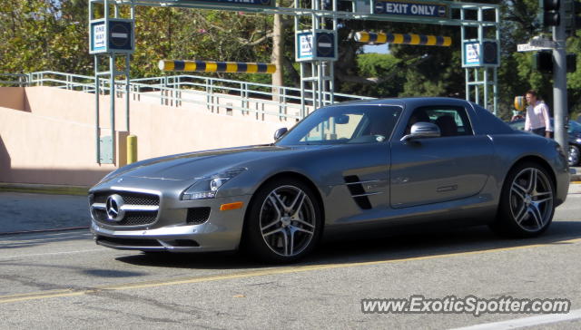 Mercedes SLS AMG spotted in Beverly Hills, California