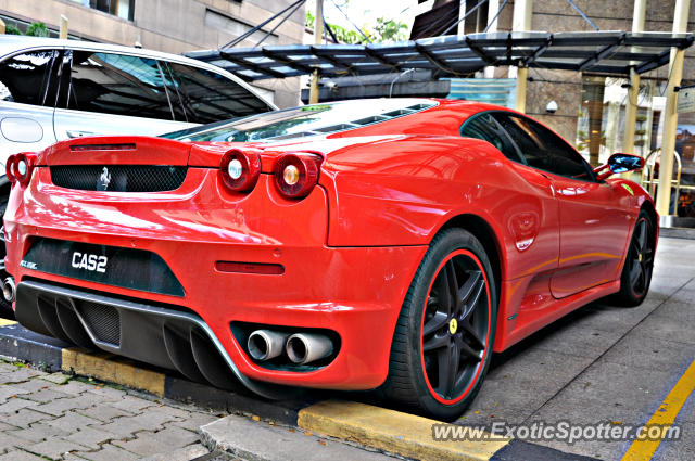 Ferrari F430 spotted in Bukit Bintang KL, Malaysia