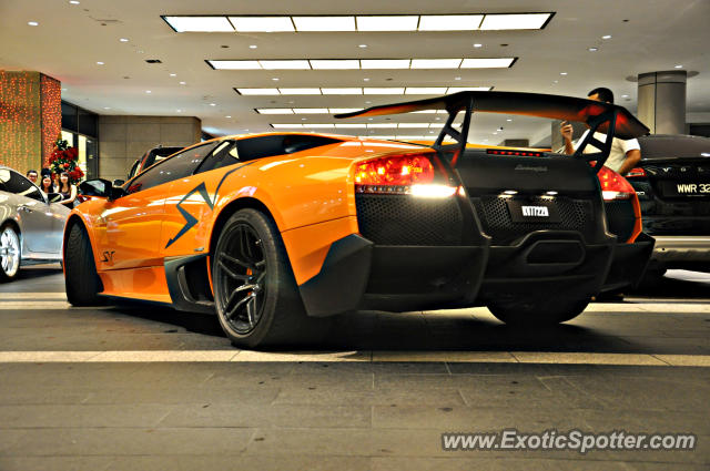 Lamborghini Murcielago spotted in Bukit Bintang KL, Malaysia