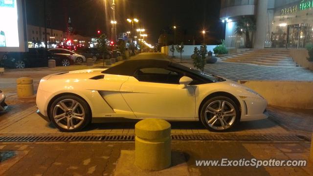 Lamborghini Gallardo spotted in Riyadh, Saudi Arabia