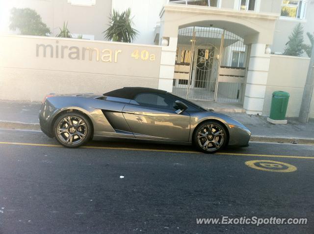 Lamborghini Gallardo spotted in Ca, South Africa