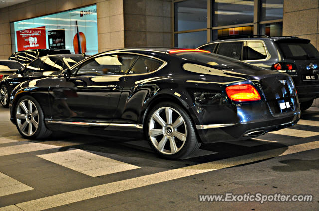 Bentley Continental spotted in Bukit Bintang KL, Malaysia