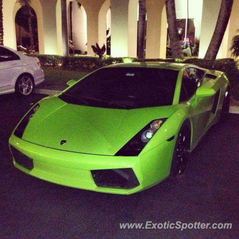 Lamborghini Gallardo spotted in Hollywood, Florida