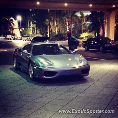 Ferrari 360 Modena spotted in Hollywood, Florida