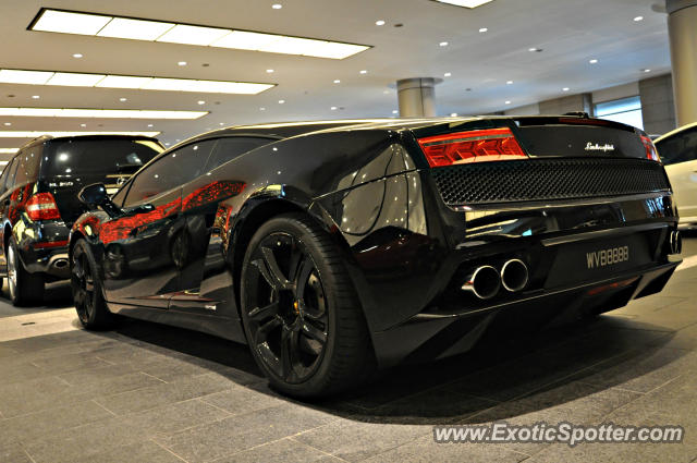 Lamborghini Gallardo spotted in Bukit Bintang KL, Malaysia