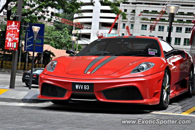 Ferrari F430 spotted in Bukit Bintang KL, Malaysia