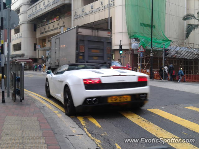 Lamborghini Gallardo spotted in Hong Kong, China