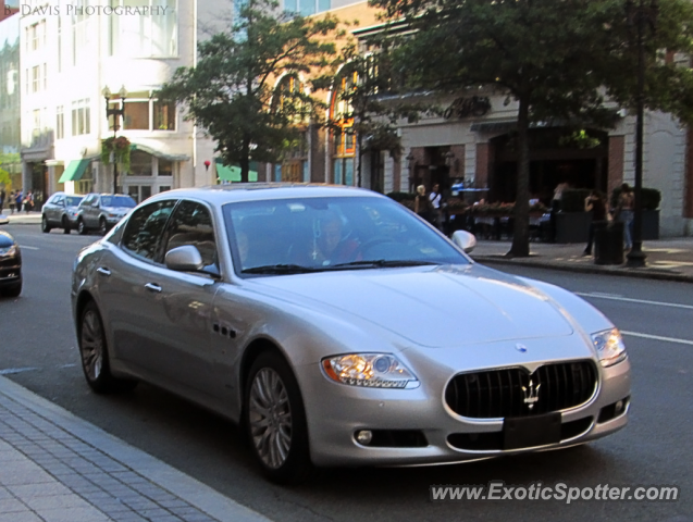 Maserati Quattroporte spotted in Boston, Massachusetts