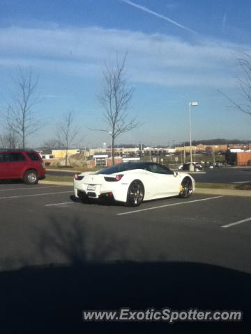 Ferrari 458 Italia spotted in Nazareth, Pennsylvania