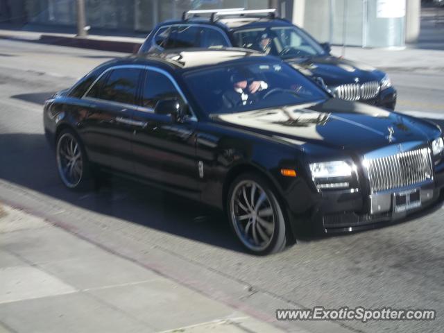 Rolls Royce Ghost spotted in Beverly Hills, California