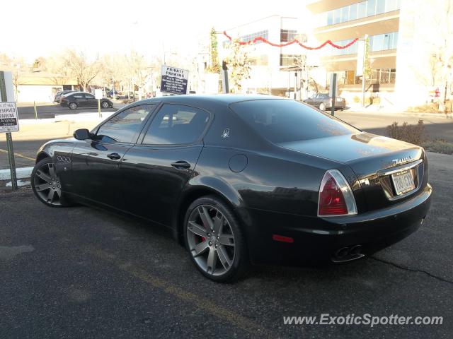 Maserati Quattroporte spotted in Denver, Colorado