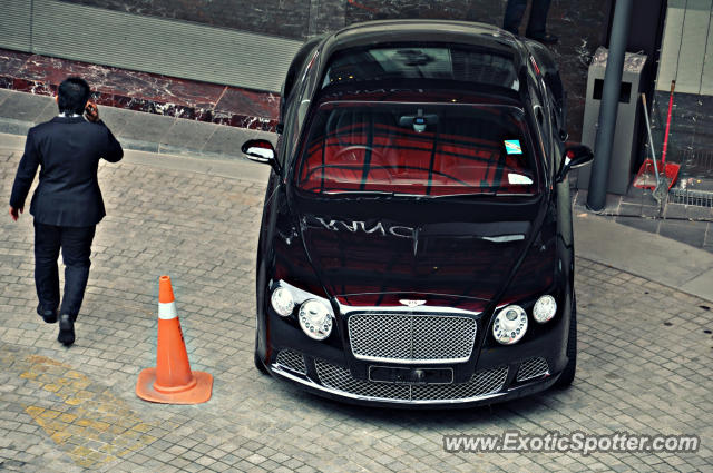 Bentley Continental spotted in Bukit Bintang KL, Malaysia