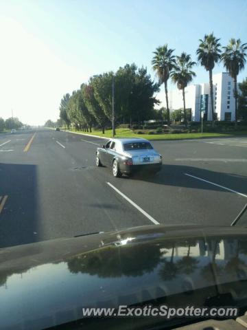 Rolls Royce Phantom spotted in Ontario, California