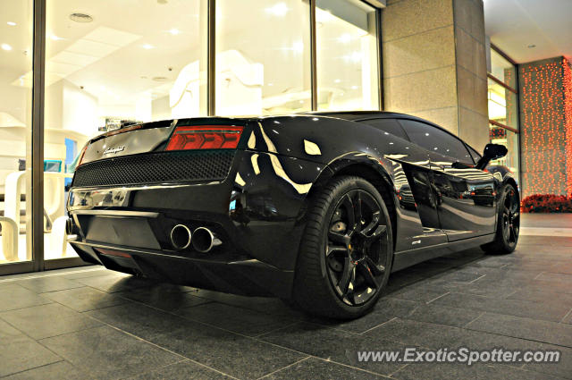 Lamborghini Gallardo spotted in Bukit Bintang KL, Malaysia