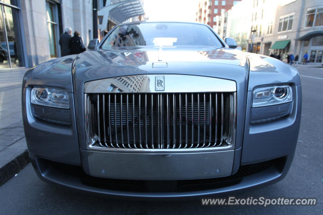 Rolls Royce Ghost spotted in Boston, Massachusetts