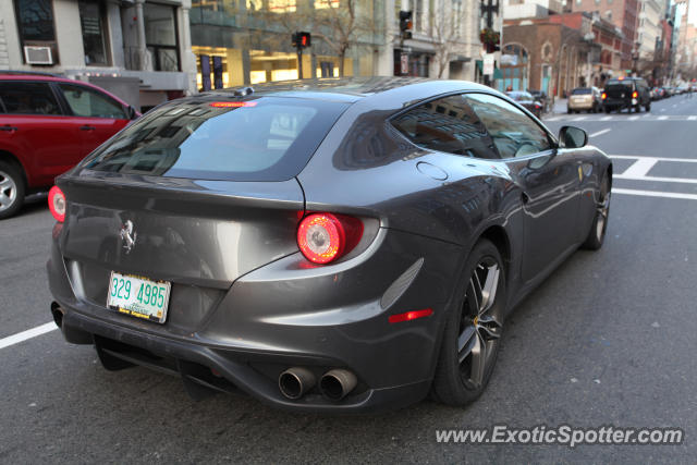 Ferrari FF spotted in Boston, Massachusetts