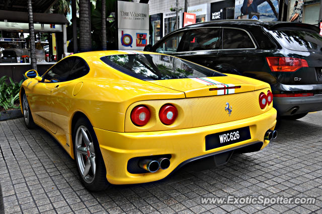 Ferrari 360 Modena spotted in Bukit Bintang KL, Malaysia