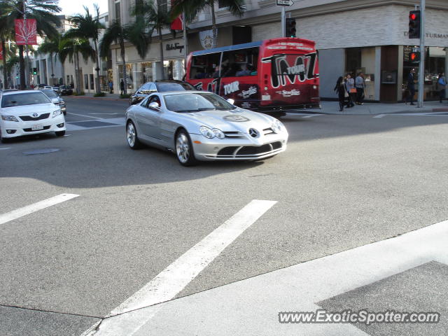 Mercedes SLR spotted in Beverly Hills, California