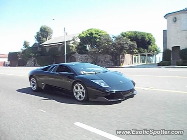 Lamborghini Murcielago spotted in Malibu, California