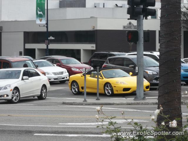 Ferrari 360 Modena spotted in Beverly Hills, California