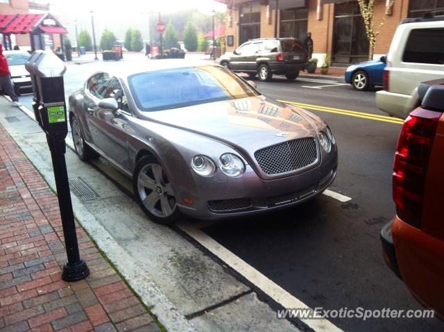 Bentley Continental spotted in Atlanta, Georgia