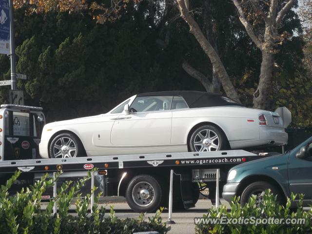 Rolls Royce Phantom spotted in Beverly Hills, California