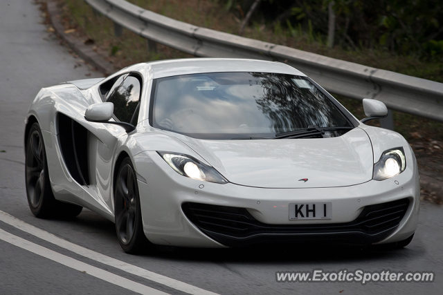 Mclaren MP4-12C spotted in Hong Kong, China