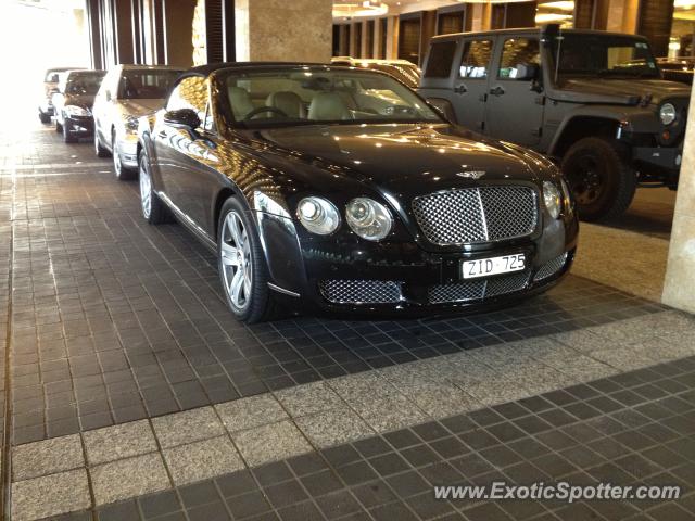 Bentley Continental spotted in Melbourne, Australia