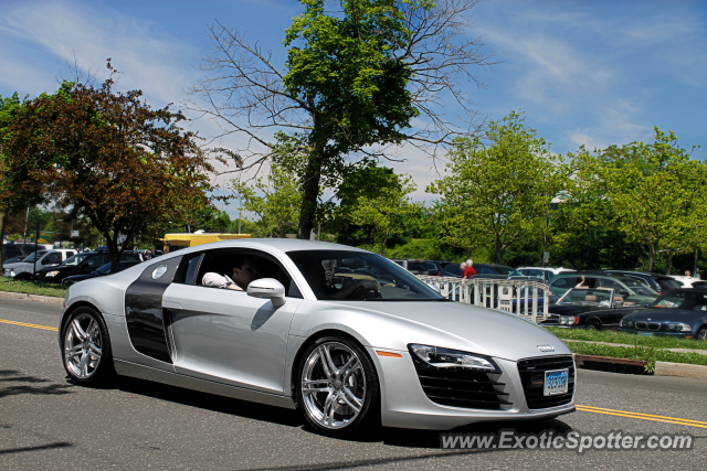 Audi R8 spotted in Greenwich, Connecticut