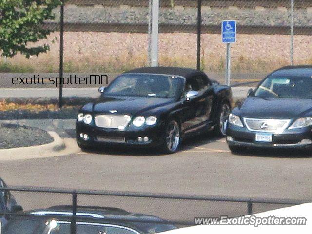 Bentley Continental spotted in Minneapolis, Minnesota