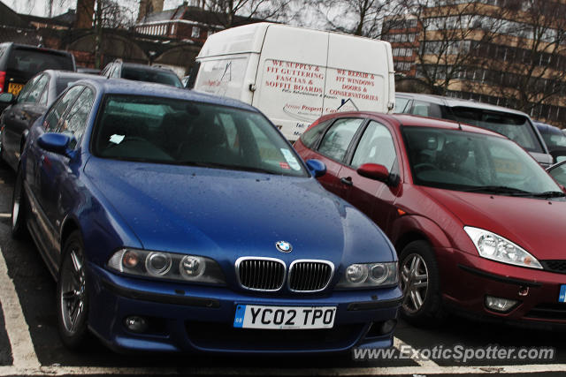 BMW M5 spotted in York, United Kingdom