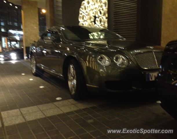 Bentley Continental spotted in Melbourne, Australia